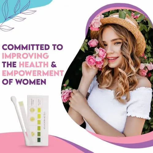 Ecoblossom Vaginal pH Test Strips for Women - Check pH Balance - Monitor Bacterial Vaginosis EcoBlossom Au supplements