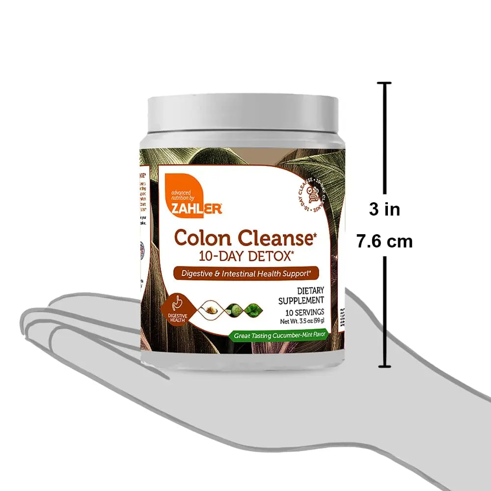 Zahler Colon Cleanse, 10 Day Detox and Gut Health Support, Intestinal Cleanse Supplement Zahler Au supplements