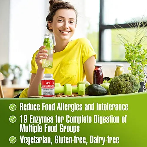 Best Digestive Enzymes for Women & Men with Lactase Lipase Amylase Dr. Matthew Au supplements