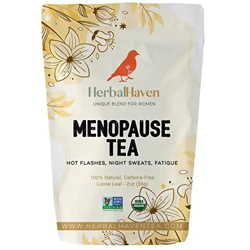 Menopause Tea for Cooling, Hormonal Balance, Relief from Hot Flashes, Night Sweats PCOS Herbal Tea Au supplements