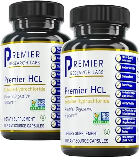 Premier Research Labs – Premier HCL | Superior Digestive Support; Supports Whole Body Detox Premier Research Labs Au supplements