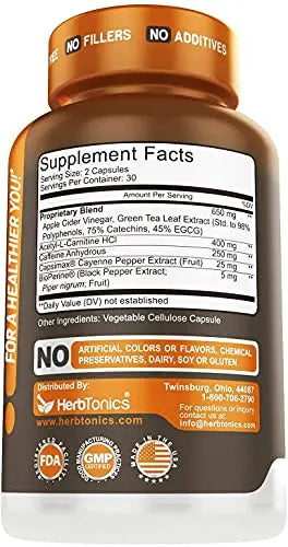 Thermogenic Fat Burner | Weight Loss Pills for Women and Men | Fat Burners Supplement Herbtonics Au supplements