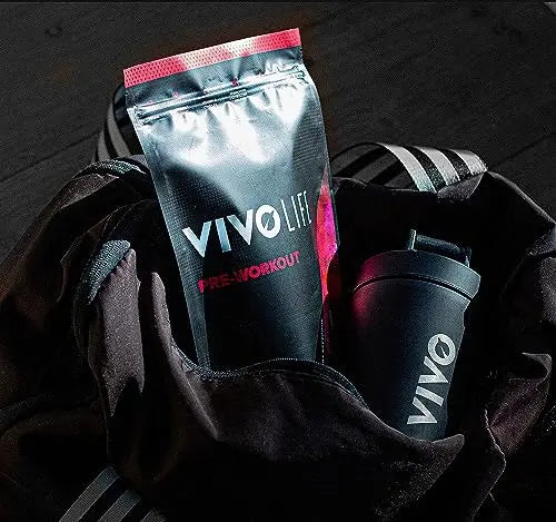 Vivo life - Pre-Workout Energy Drink Supplement, Improve Performance, Guarana Natural Vivo life Au supplements