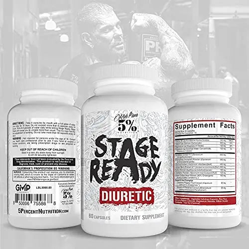 5% Nutrition Stage Ready Diuretic | Extra Strength Competition Diuretic | Fast Acting Weight 5% Nutrition Au supplements