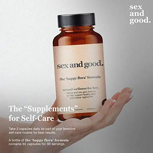 The Happy Flora Formula, Vaginal Health Supplements, Probiotics and Herbal Supplements Sex And Good Au supplements