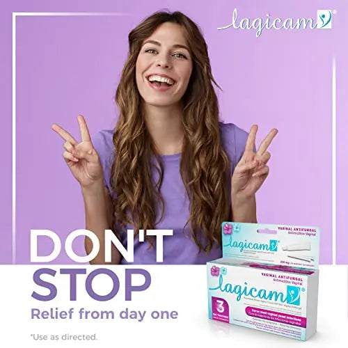 Lagicam Vaginal Yeast Infection, Antifungal 3 Day Miconazole Nitrate Treatment Cream, Relief for Itching LAGICAM V Au supplements