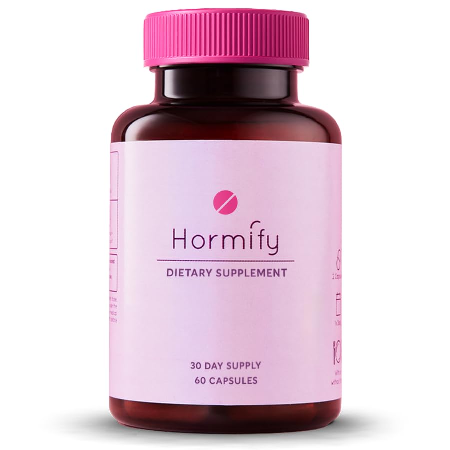 Women's Hormone Balance Supplement - Natural Support for Hormonal Balance, Energy Boost, Mood Swings, Hot Flashes, Menopausal Balance - 60 Capsules Hormify Au supplements