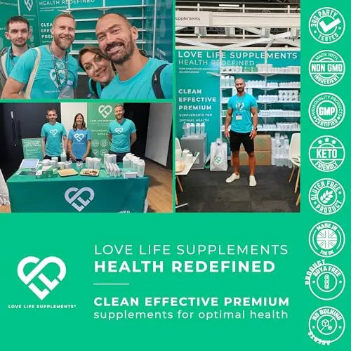 Love Life Supplements Joint Support with Levagen® (Palmitoylethanolamide) + UC-II® LOVE LIFE SUPPLEMENTS Au supplements