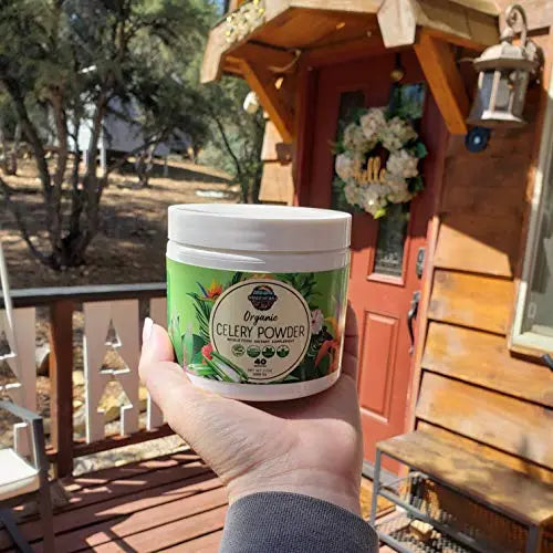 Organic Celery Juice Powder (40 Servings) Supports Gut Health, Detox Juice Cleanse Paradise Naturals, Purest Ingredients from the Source Au supplements