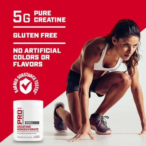 GNC Pro Performance Pro Performance Creatine Monohydrate - 50 Servings GNC Au supplements