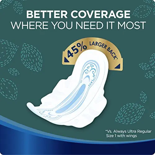 Always Ultra Thin Size 4 Overnight Pads With Wings Unscented, 14 Count (3700030165) Always Au supplements