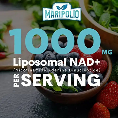 Liposomal NAD+ Supplement 1000 mg | Highest NAD Pontecy | Max Absorption | Pure NAD Maripolio Au supplements