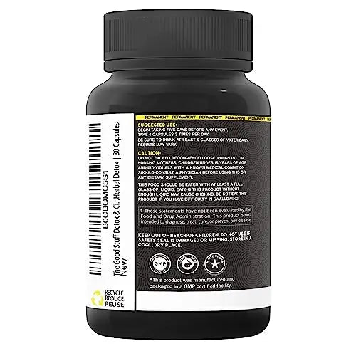 The Good Stuff Detox & Cleanse | Powerful Complete Internal Cleansing Formula | Professionally Epic Organicum Au supplements