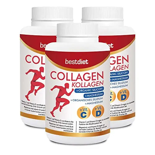 Bestdiet - Collagen with Silicon and Magnesium - Minerals - Bamboo Extract and Vitamins BEST DIET Au supplements