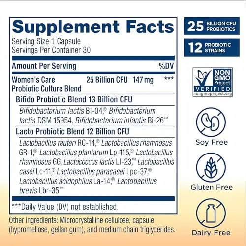Renew Life Probiotics for Women, 50 Billion CFU Guaranteed, Probiotic Renew Life Au supplements