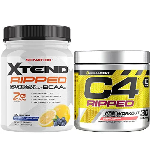 Cellucor C4 Ripped Pre Workout Powder + Fat Burner, Cherry Limeade, 30 Servings Cellucor Au supplements
