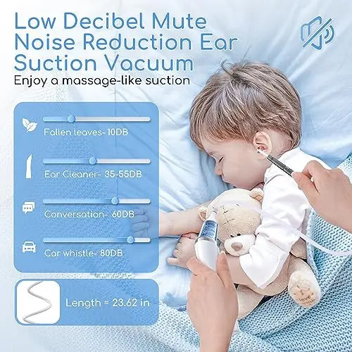 Ear Vacuum Wax Remover, Ear Wax Removal with 8 Pcs Ear Pick, Ear Wax Girug Au supplements