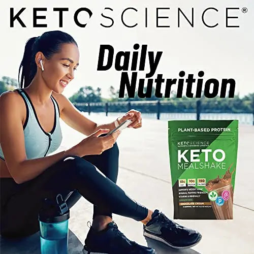 Keto Science Plant Based Protein, Keto Meal Shake, Supports Weight Management Keto Science Au supplements