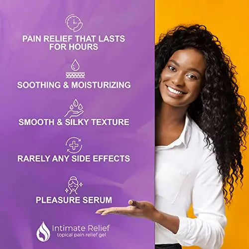 Syren Intimate Relief - Intimate Pain Relieving Gel - Relieves Vulva Pain, Throbbing, Spasms, Vaginal Dryness SYREN Au supplements
