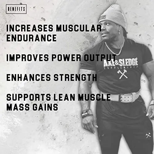 Axe & Sledge Supplements Beta Alanine Basics Powder, Supports Endurance, Performance Axe & Sledge Au supplements
