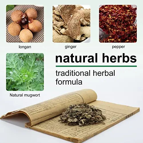 Mugwort Stickers, 40PCs Mugwort Navel Stickers - Parches para Bajar de Peso Rapido ALIVO Au supplements