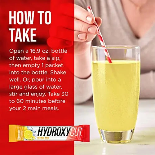 Hydroxycut Drink Mix Weight Loss Supplements, Lemonade, 21 Count (Pack of 1) Hydroxycut Au supplements