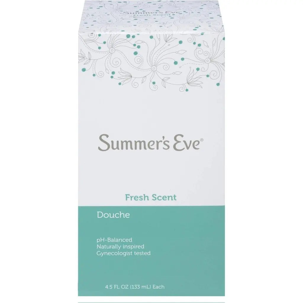 (Pack of 4 Bottles) Summer's Eve Fresh Scent Douche Vinegar & Water, Feminine Wash, 4.5oz Bottles Summer's Eve Au supplements
