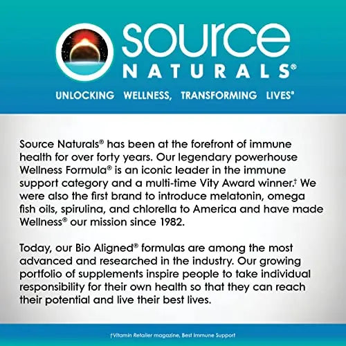 Source Naturals Wellness Immunitric, Nitric Oxide Builder for Immune System Support Source Naturals Au supplements