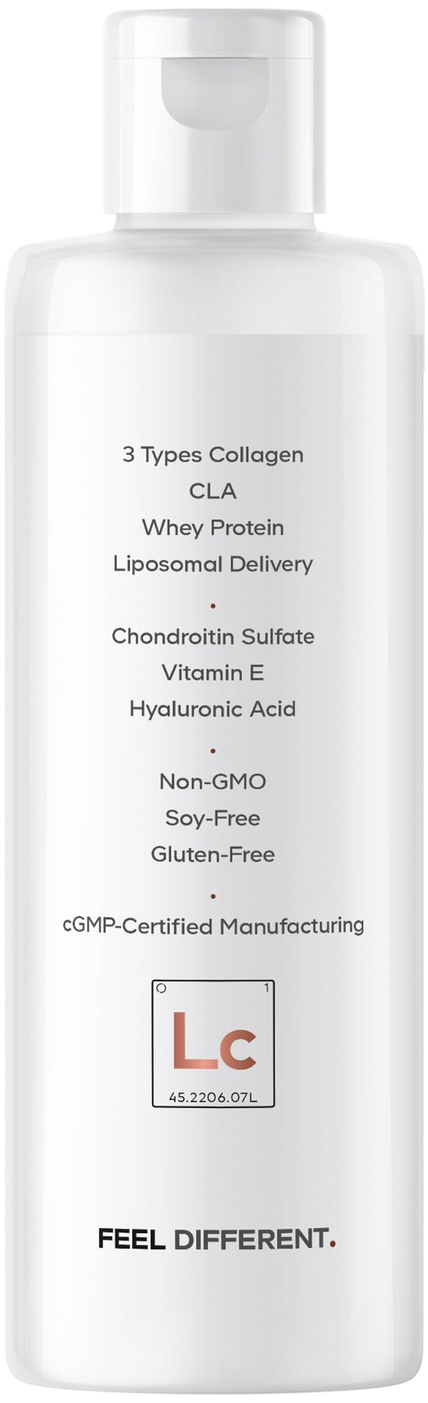 Codeage Liquid Collagen Supplement Chocolate Flavor, Beauty Trim & Glow Liposomal Collagen Peptides, CLA Conjugated Linoleic Acid, Hyaluronic Acid, Vitamin E, Hydrolyzed, Non-GMO, 15.22 fl oz Codeage Au supplements