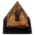 FENGSHUI-CAISHEN Mini Jesus Figurine in Healing Crystal Orgone Pyramid - Obsidian Tiger's Eye FENGSHUI-CAISHEN Au supplements