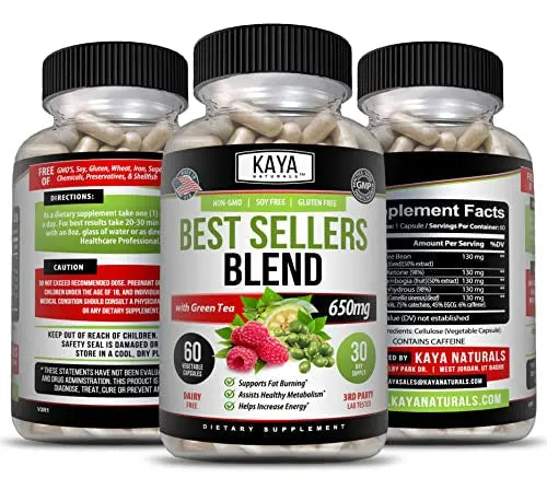 Kaya Naturals Best Sellers Blend - Increase Energy to Burn Belly Fat | Improve Healthy Kaya Naturals Au supplements