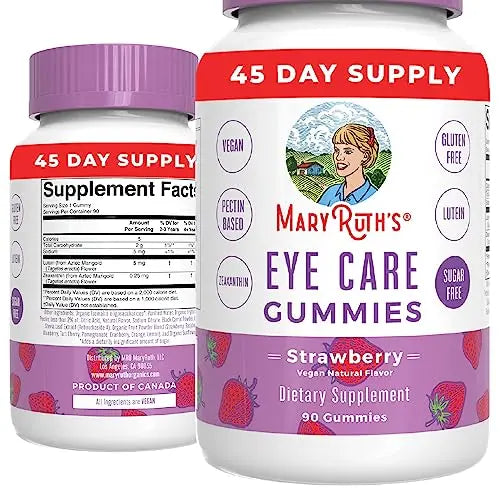 MaryRuth's Eye Care Gummies | Zeaxanthin and Lutein | 45 Day Supply MaryRuth Organics Au supplements