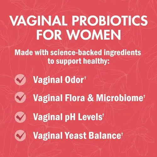 16in1 Vaginal Probiotics for Women (10 Powerful Strains + Organic Prebiotics) BioSchwartz Au supplements