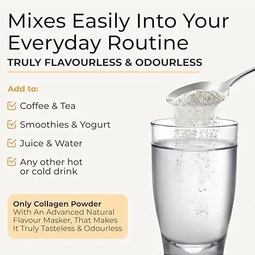 Marine Collagen Powder for Women - Marine Collagen with Hyaluronic Acid, Vitamin C Inspiriko Au supplements
