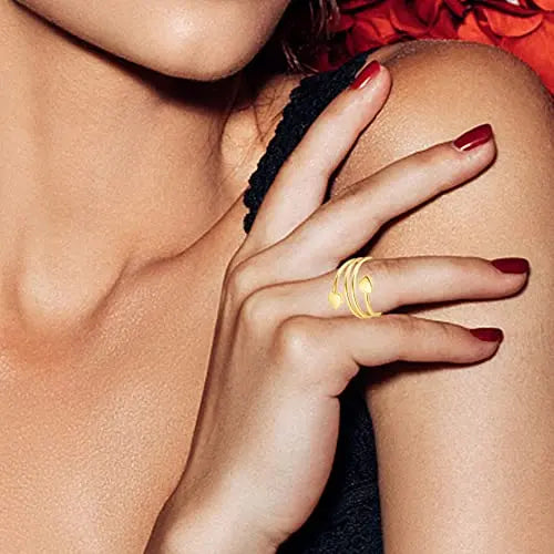 Vicmag Copper Magnetic Ring for Women, Lymphatic Drainage Ring Ladies Fingers Vicmag Au supplements