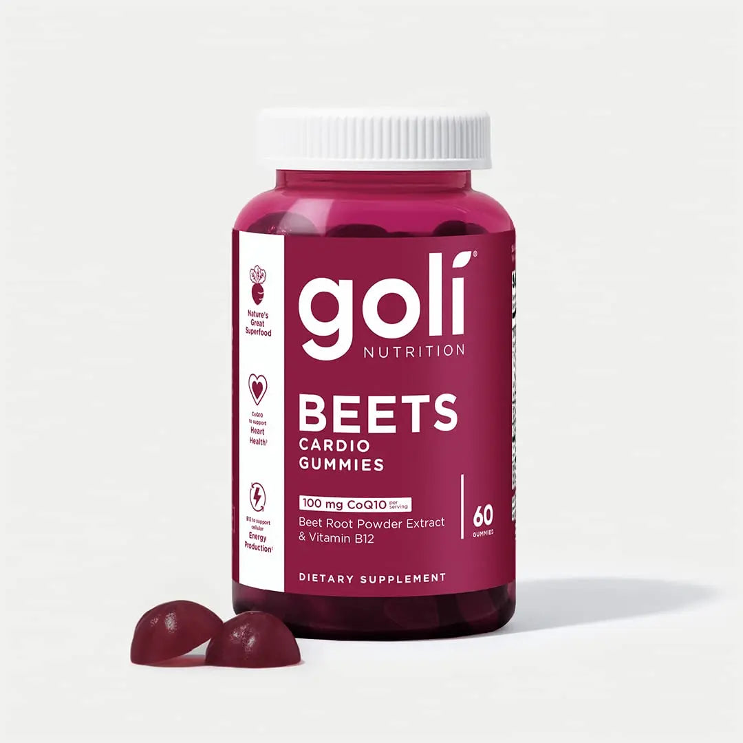 Goli Nutritional Supplement, Beets Cardio Gummy - 60 Count - CoQ10 & Beet Root Extract Goli Au supplements