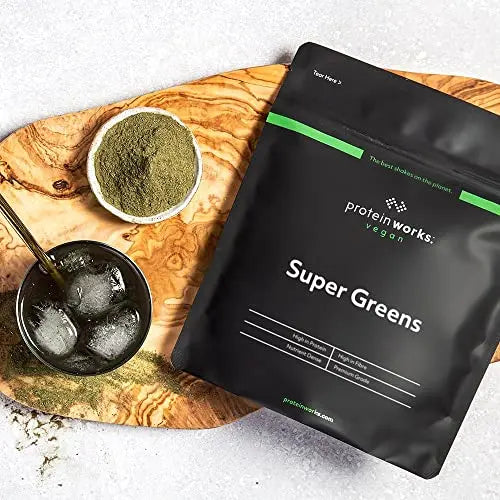 Protein Works Super Greens Powder | Nutrient Dense Detox Shake | Supports Immune System Protein Works Au supplements