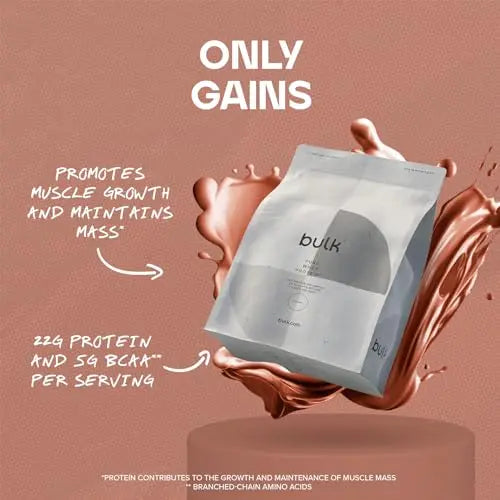 Bulk Pure Whey Protein Powder Shake, Tiramisu, 1 kg, Packaging May Vary Bulk Au supplements