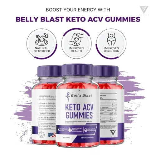 (3 Pack) Belly Blast Keto ACV Gummies, Belly Blast Keto + ACV Gummies Advanced Weight Fyvus Au supplements