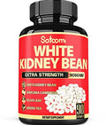 Pure White Kidney Bean Extract Capsules - 6 Herbal Ingredients 9050 mg Equivalent Satoomi Au supplements