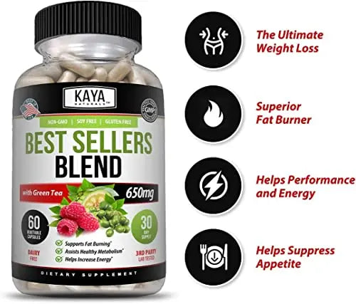 Kaya Naturals Best Sellers Blend - Increase Energy to Burn Belly Fat | Improve Healthy Kaya Naturals Au supplements
