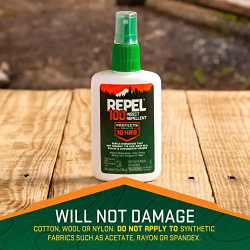 Repel 100 Insect Repellent, Pump Spray, 4-Fluid Ounces, 10-Hour Protec Repel Au supplements