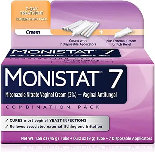 Monistat 7 Simple Cure Feminine Antifungal Cream with RX Strength Cream, 7 Day Treatment Cream Monistat Au supplements