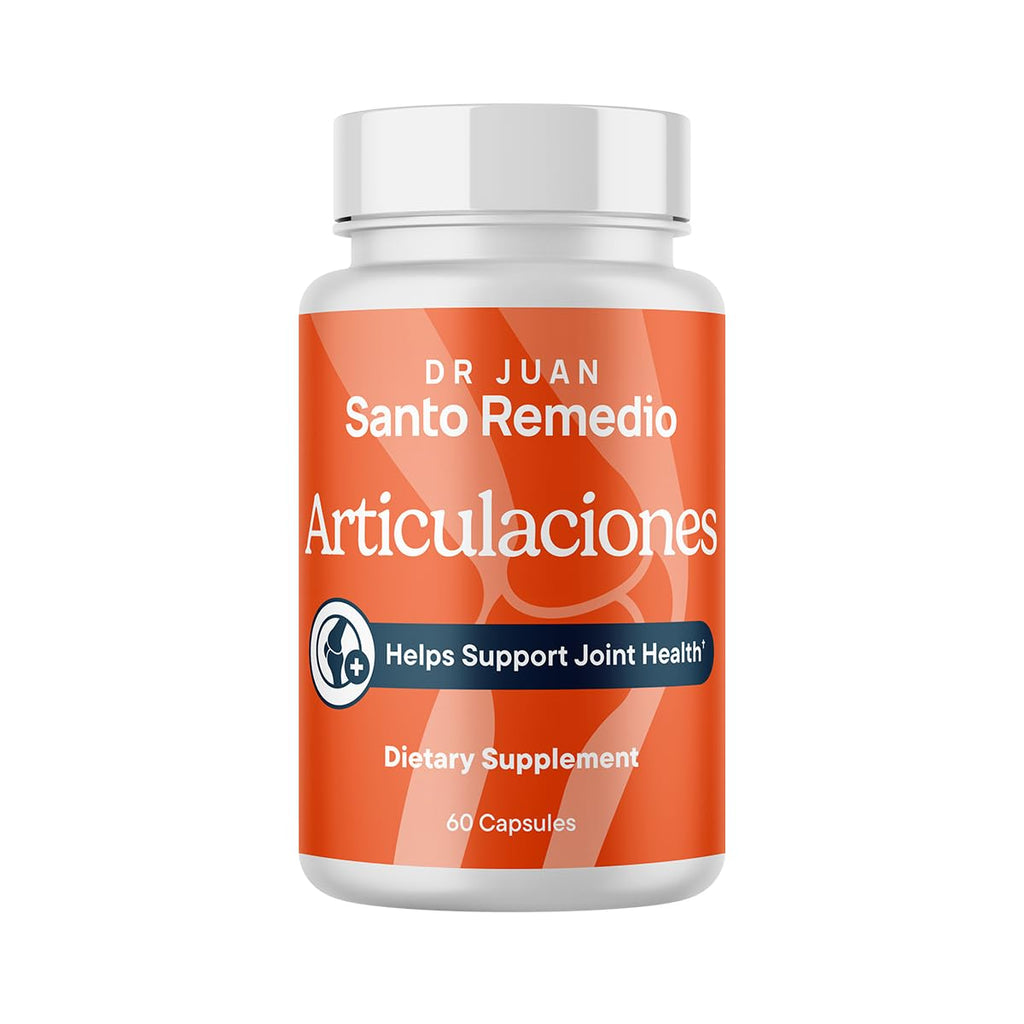 Santo Remedio Articulaciones, Joint Health Support, Promotes Joint Comfort and Function, Contains Clinically Proven Ingredients, TamaFlex™, 60 Servings Santo Remedio Au supplements