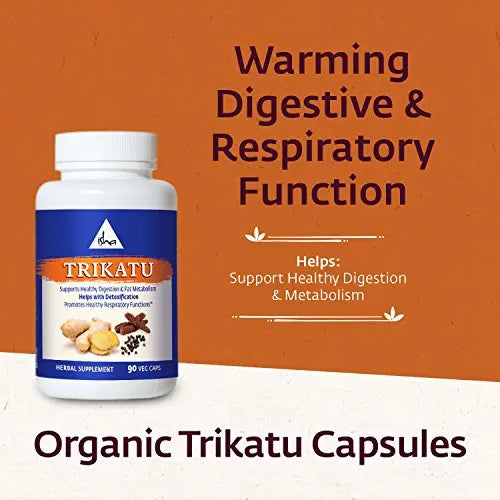 ISHA Organic Trikatu Supplements - Promotes Digestion and Metabolism, Supports Detoxification ISHA Au supplements