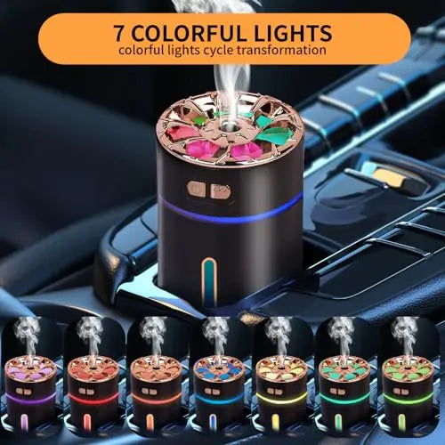 Car Diffuser,Rechargeable car Diffuser air freshener,Humidifier Aromatherapy for car Sydetelis Au supplements