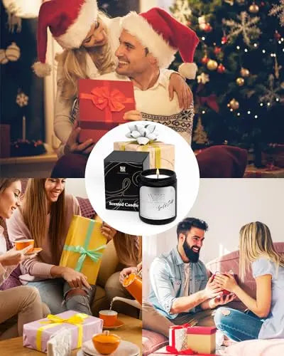 Aromatherapy Candle, Handcrafted with Natural Soy Wax and Essential Oils for Home Scented Dexun Glow Au supplements