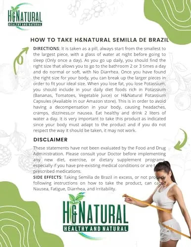 Semilla de Brazil 100% Authentic Brasil Seed All Natural Supplement Pure Brazilian H&Natural Au supplements