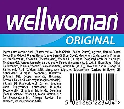 Vitabiotics Wellwoman Wellwoman 90 Tablets Wellwoman Au supplements